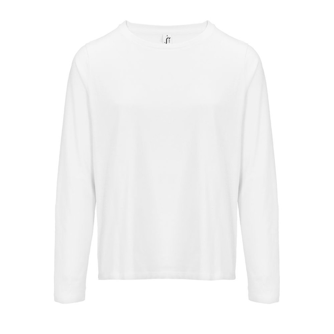 Футболка с длинным рукавом женская Monarch Women, белая