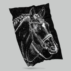 Плед «Вороной»