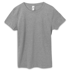 Футболка женская Regent Women серый меланж, XL