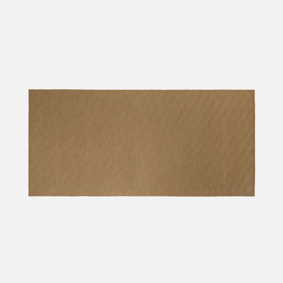 Плед Locus Solus, коричнево-бежевый меланж