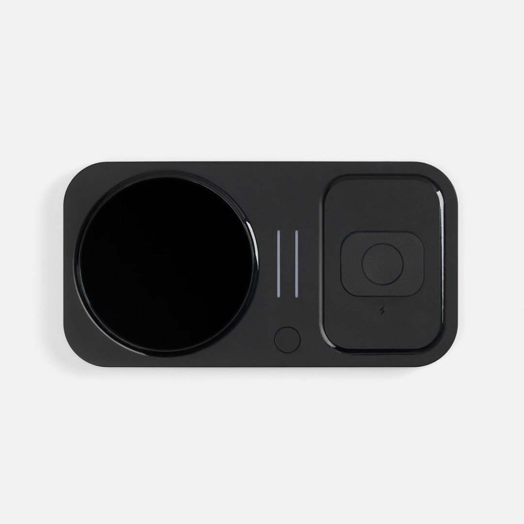 Беспроводное зарядное устройство с подогревом кружки Hot Task, черное