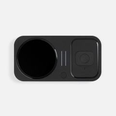 Беспроводное зарядное устройство с подогревом кружки Hot Task, черное