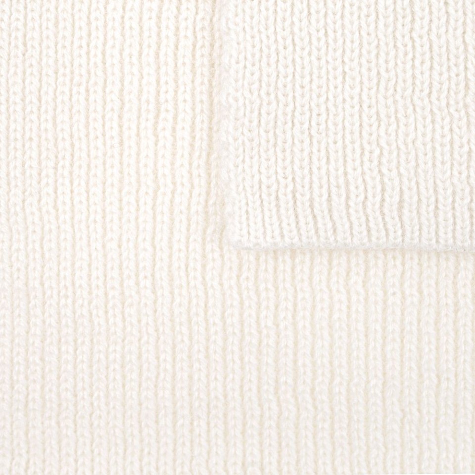 Шарф Bernard, молочно-белый