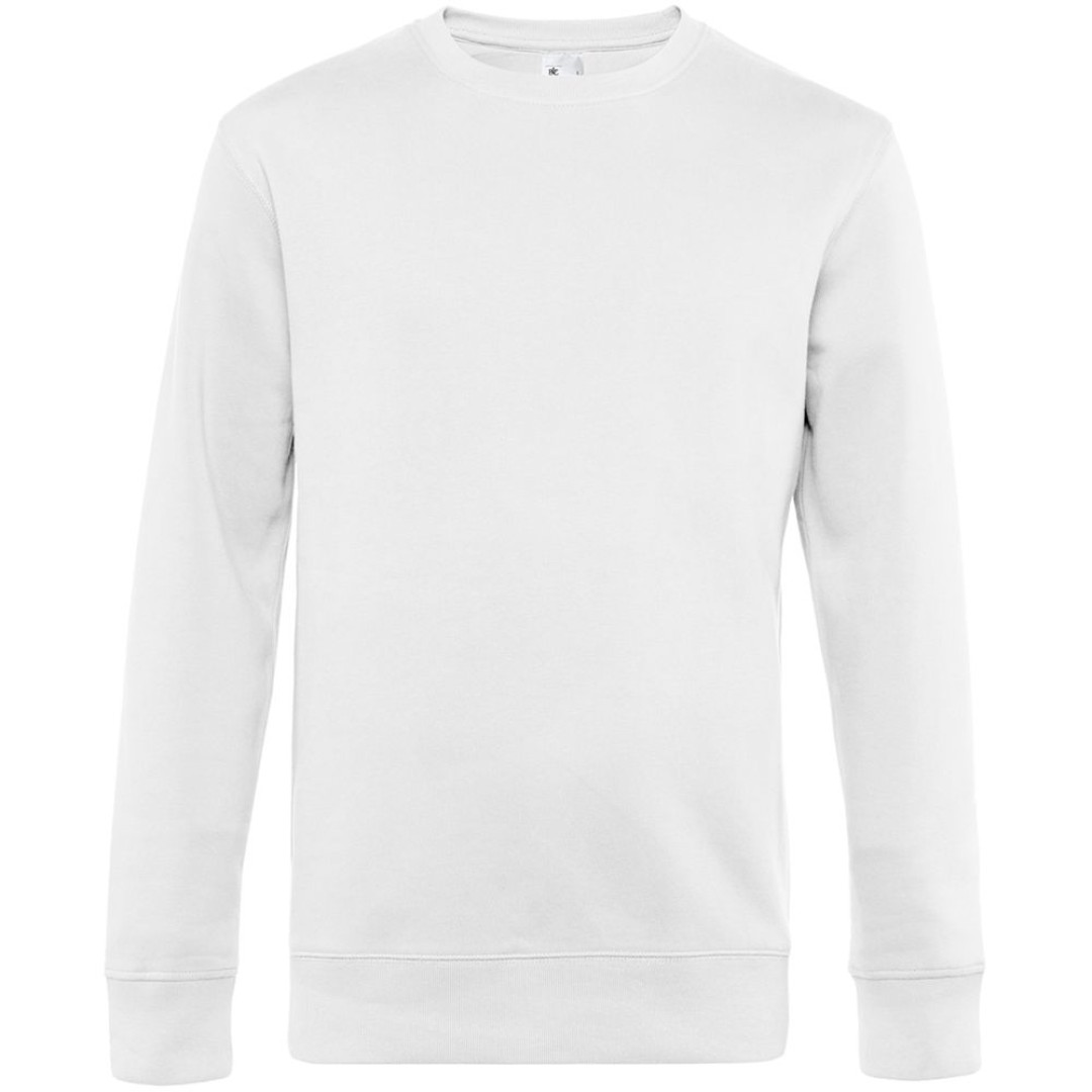 Свитшот унисекс King, белый, 3XL