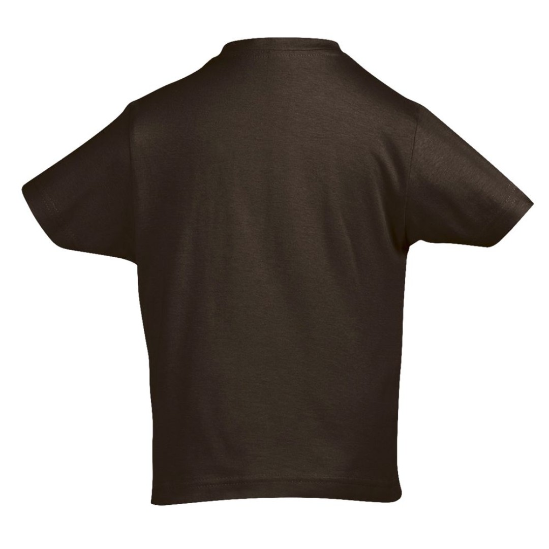 Футболка детская Imperial Kids шоколадно-коричневая, на рост 96-104 см (4 года)
