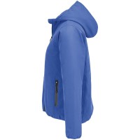 Куртка софтшелл с капюшоном женская Falcon Women, ярко-синяя (royal)