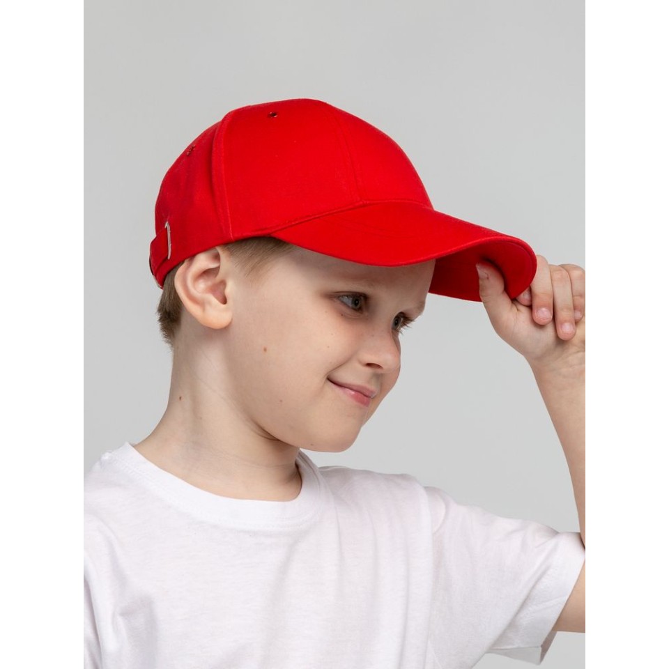 Бейсболка детская Capture Kids, красная