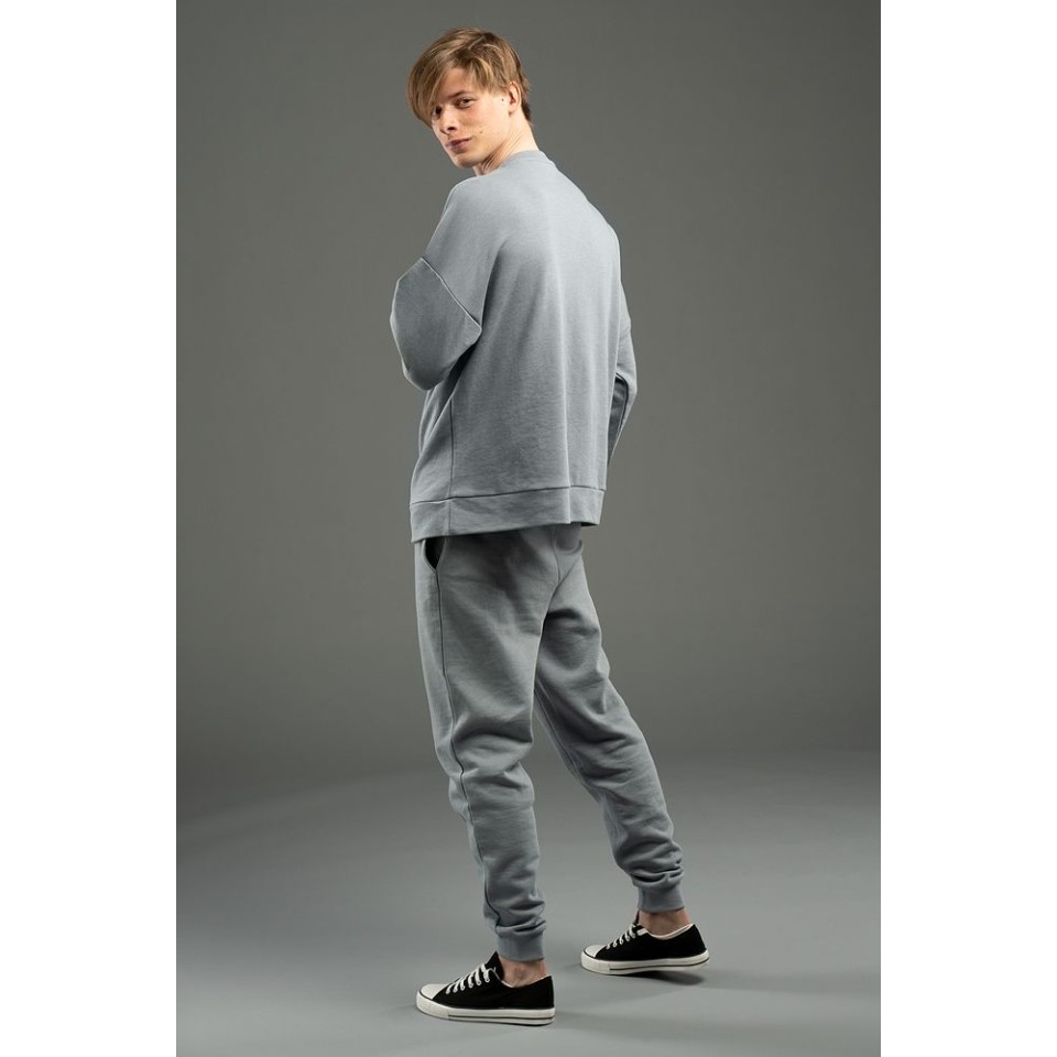 Свитшот унисекс S2, серый, размер XS/S