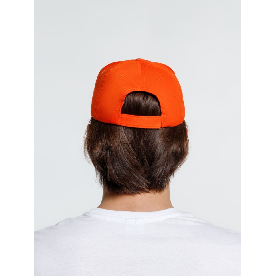 Бейсболка Promo, оранжевая