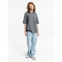 Джемпер с коротким рукавом Siluetti Volumica, серый