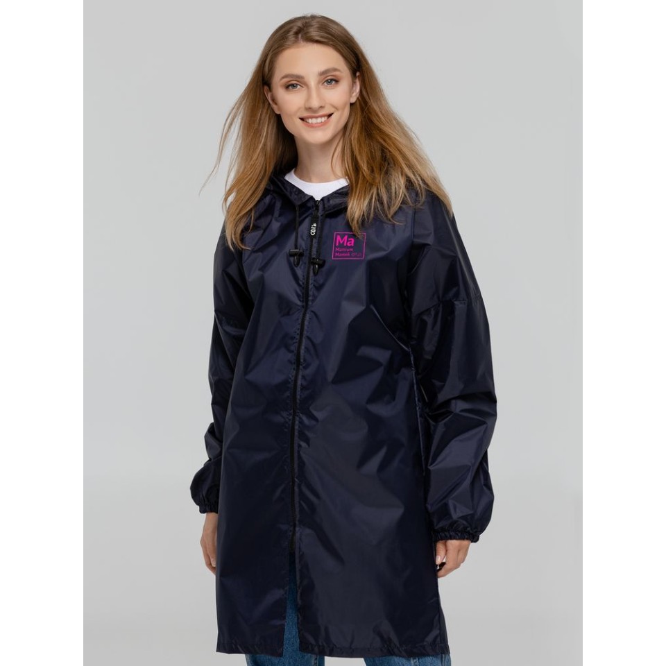 Дождевик «Мамий», темно-синий, S