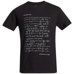 Футболка мужская «Да будет свет», со светящимся принтом, S