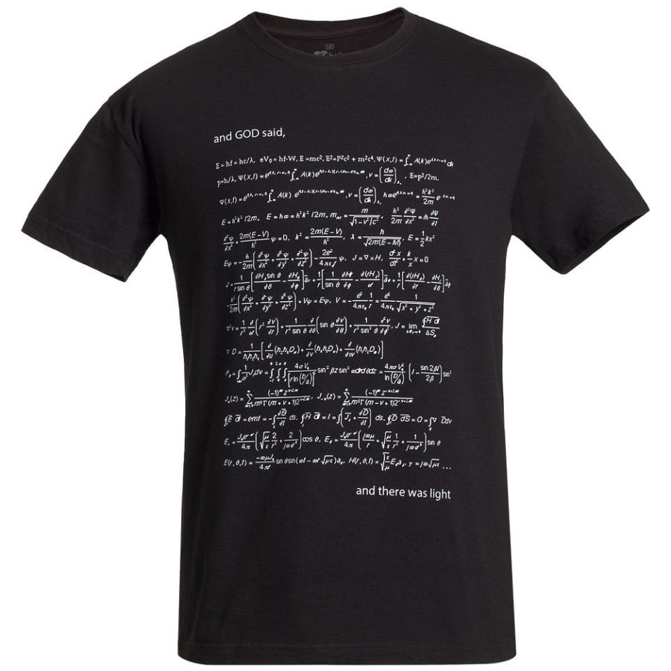 Футболка мужская «Да будет свет», со светящимся принтом, S