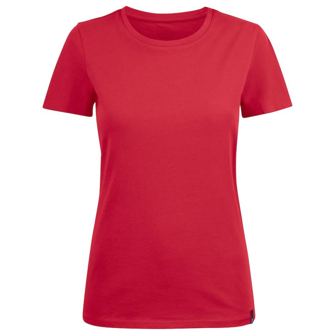 Футболка женская Ladies American U красная, M