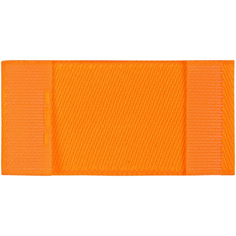 Лейбл тканевый Epsilon, XXS, оранжевый неон