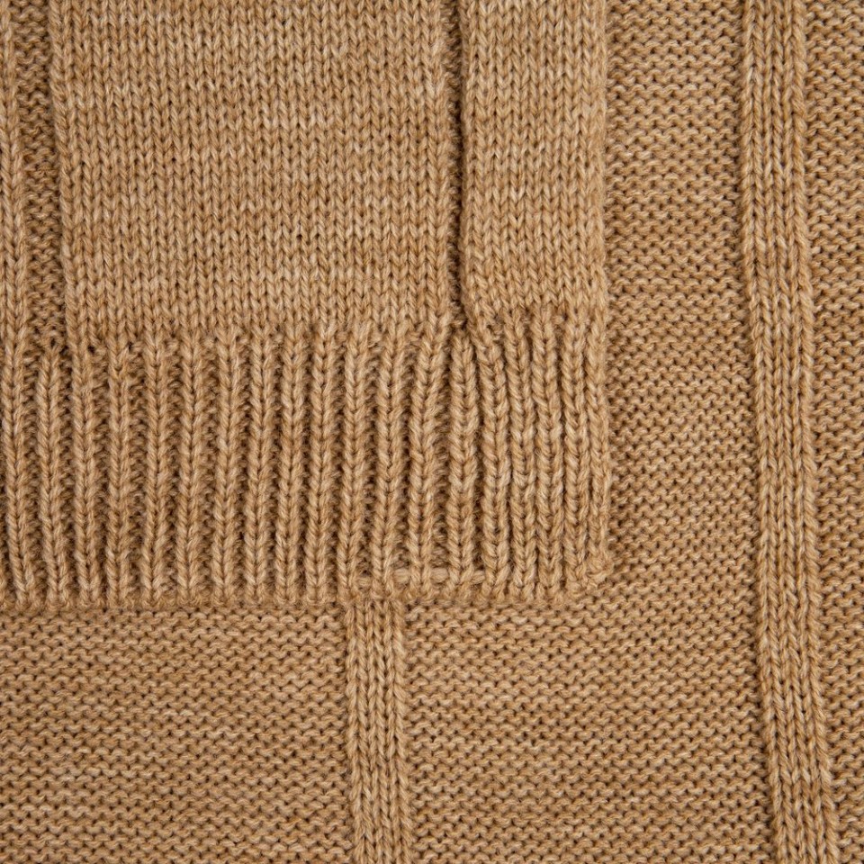 Плед Bambolay, бежевый