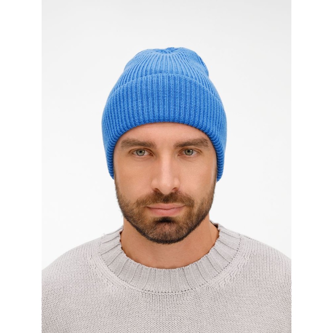 Шапка Nobilis Mono, синяя (аква)