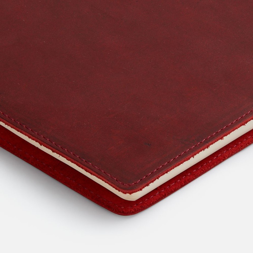 Ежедневник inStream, недатированный, красный