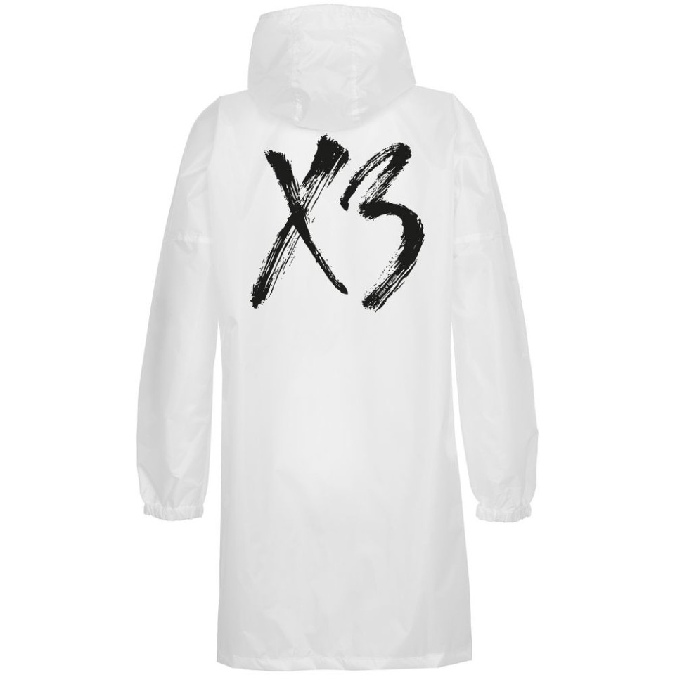 Дождевик «ХЗ», белый, XL