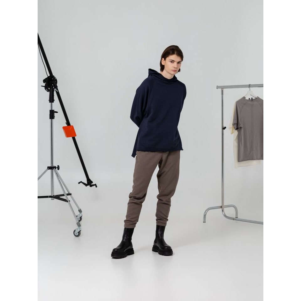 Худи Vozduh, темно-синее, S