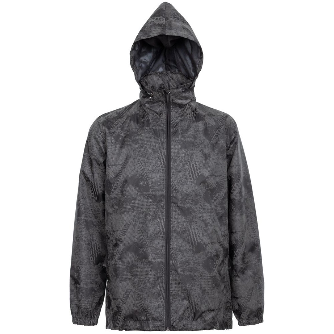 Ветровка светоотражающая Finvind темно-серая, XXS