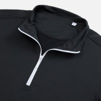 Свитшот на молнии из бифлекса Morfiss, черный, размер XS/S