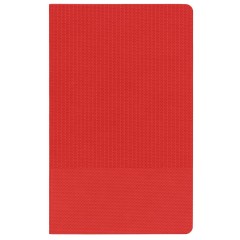 Ежедневник Knit, недатированный, красный