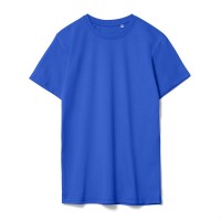 Футболка унисекс T-bolka 160, ярко-синяя, L