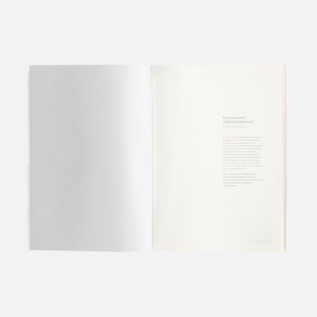 Ежедневник Repute, недатированный, красный