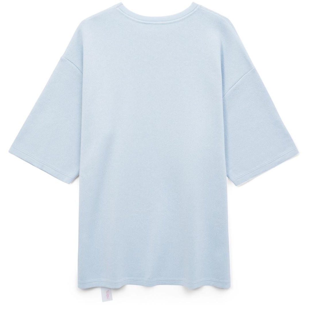 Джемпер с коротким рукавом Siluetti Volumica, светло-голубой, размер XS/S