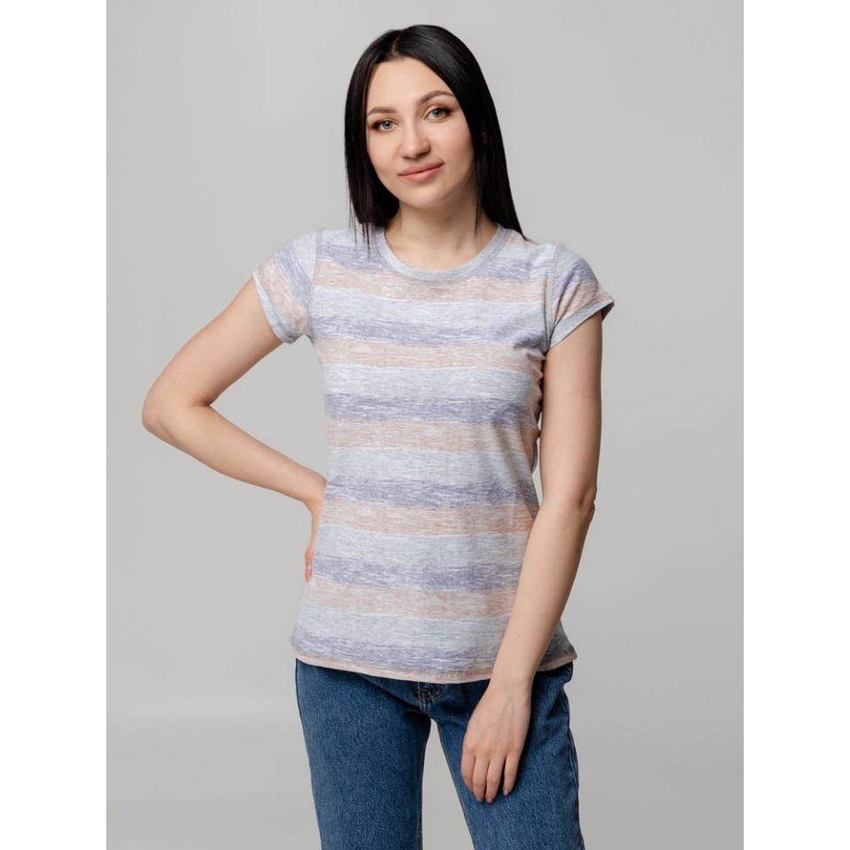 Футболка женская RAYET LADY двусторонняя, оранжевый/фиолетовый, S