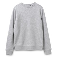 Свитшот унисекс BNC Inspire (Organic), серый меланж, XS