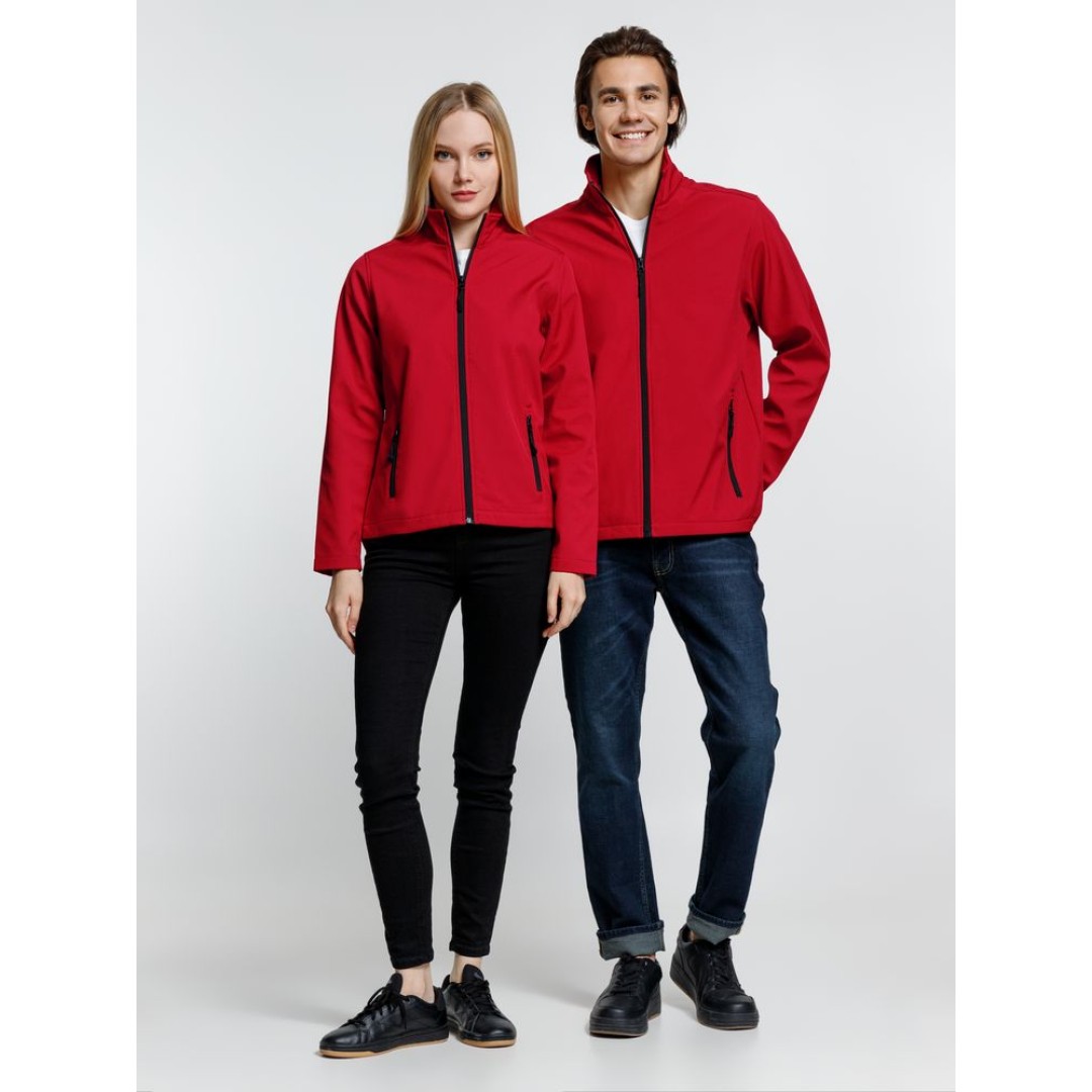 Куртка софтшелл женская Race Women красная, L