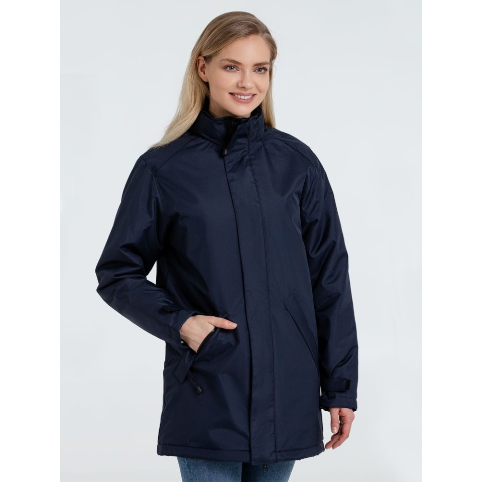 Куртка на стеганой подкладке Robyn темно-синяя, XS