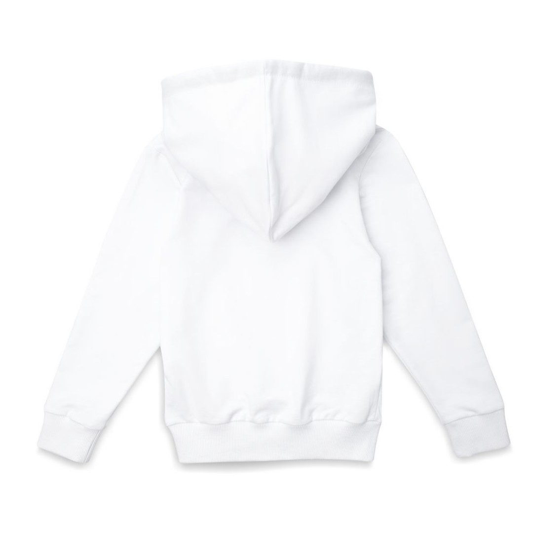 Худи детское Kirenga Kids 2.0, белое, 6 лет