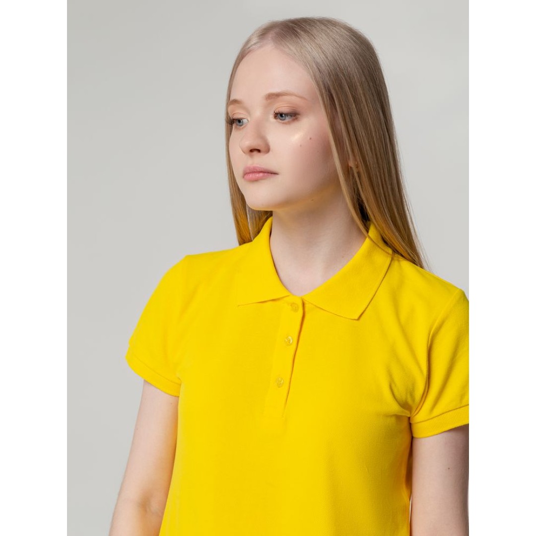 Рубашка поло женская Virma lady, желтая, S