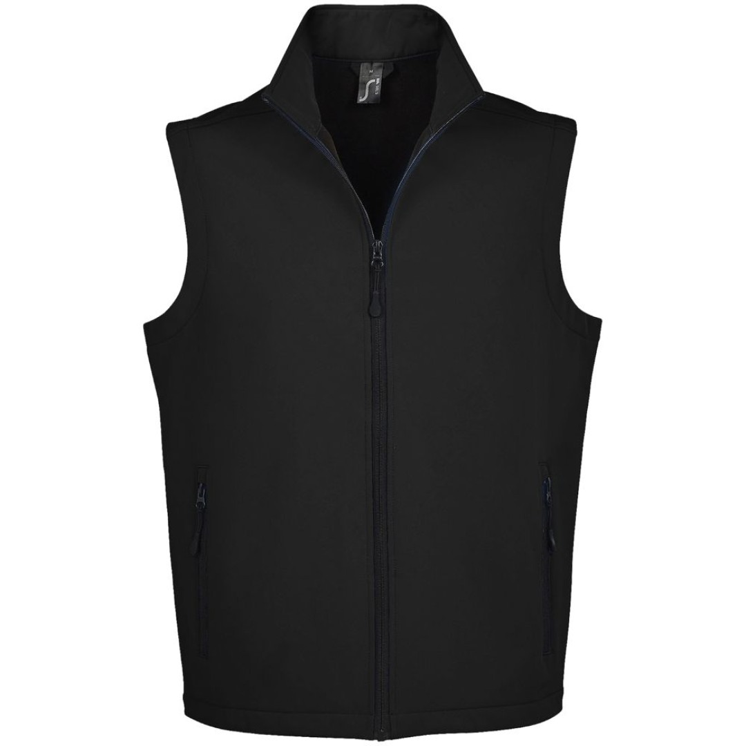 Жилет мужской Race BW Men, черный, 3XL