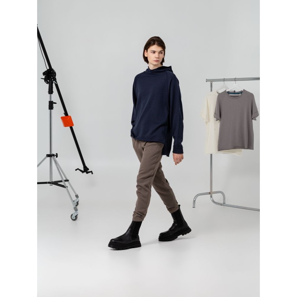 Худи Vozduh, темно-синее, S