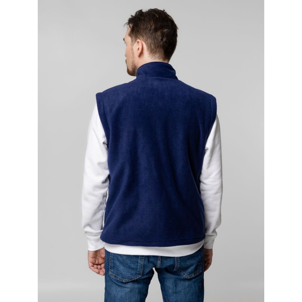Жилет флисовый Manakin, темно-синий, размер XS/S