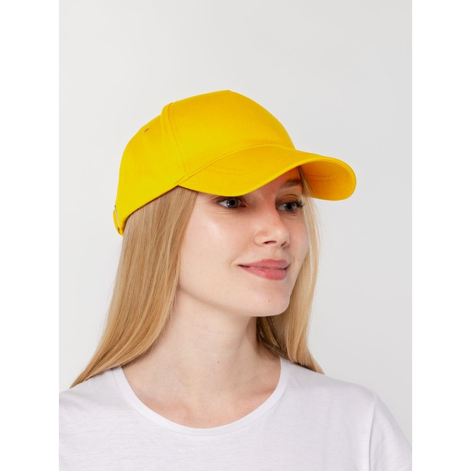 Бейсболка Convention, желтая
