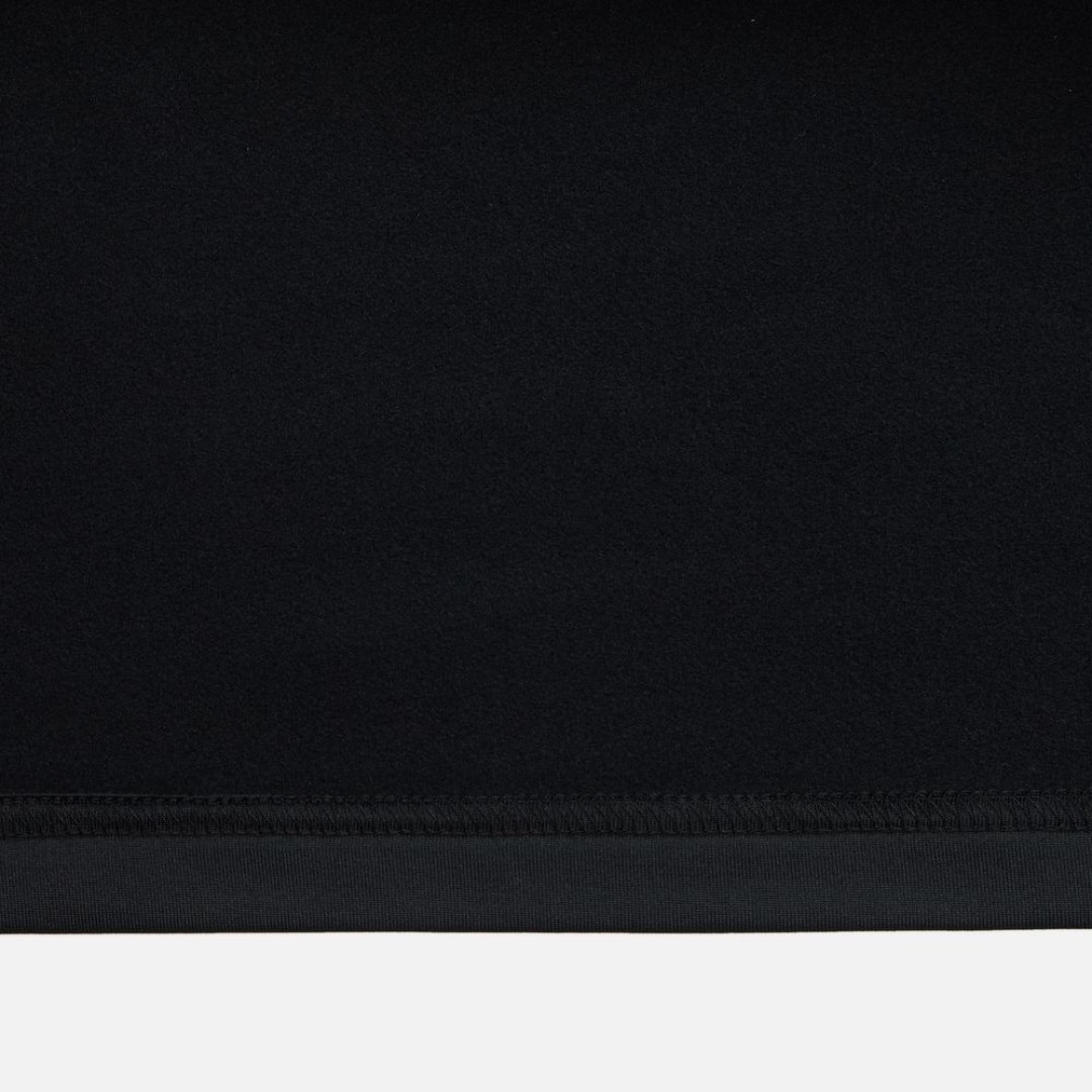 Свитшот на молнии из бифлекса Morfiss, черный, размер XS/S