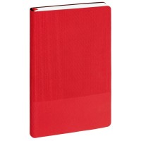 Ежедневник Knit, недатированный, красный