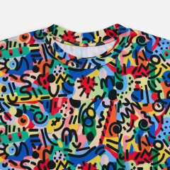 Футболка из бифлекса Morfiss с полной запечаткой на заказ, размер XS/S