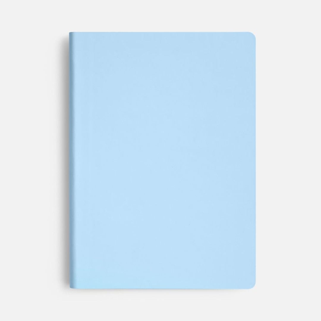 Ежедневник Flex Shall New, недатированный, голубой