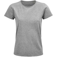 Футболка женская Pioneer Women, серый меланж, XL