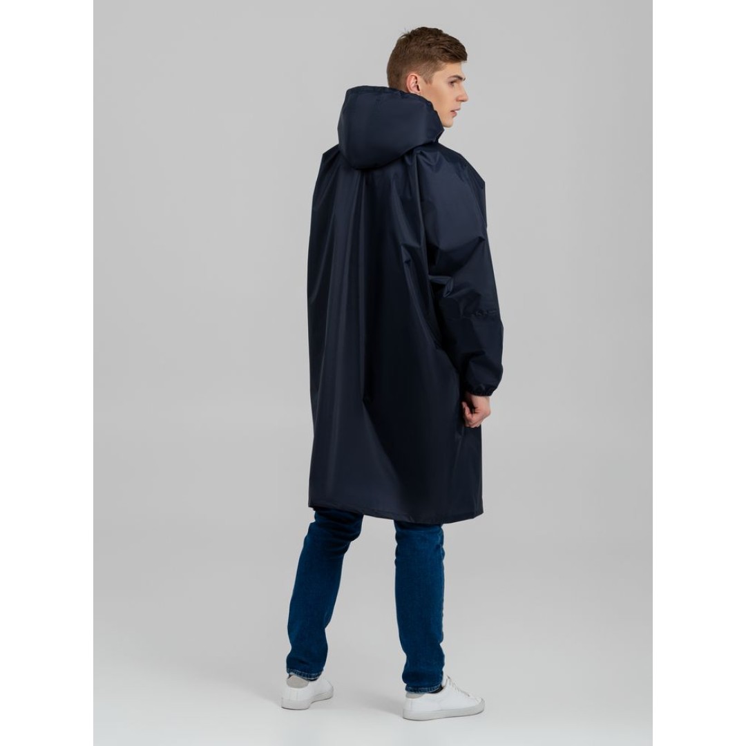 Дождевик-анорак Alatau, темно-синий, единый