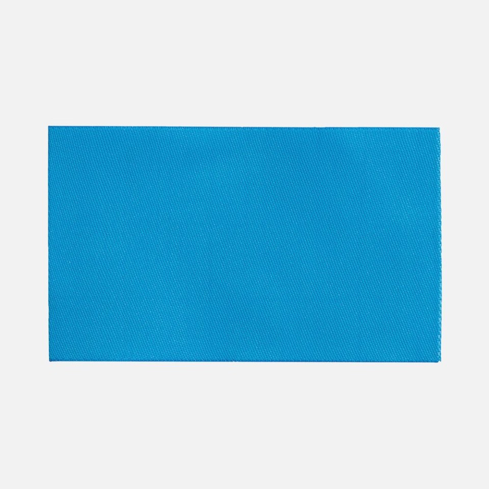 Лейбл тканевый Epsilon, M, голубой