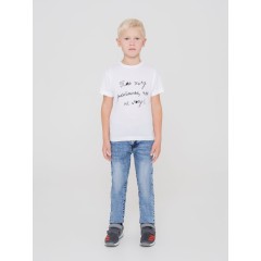 Футболка детская «Так хочу работать», белая, на рост 106-116 см (6 лет)