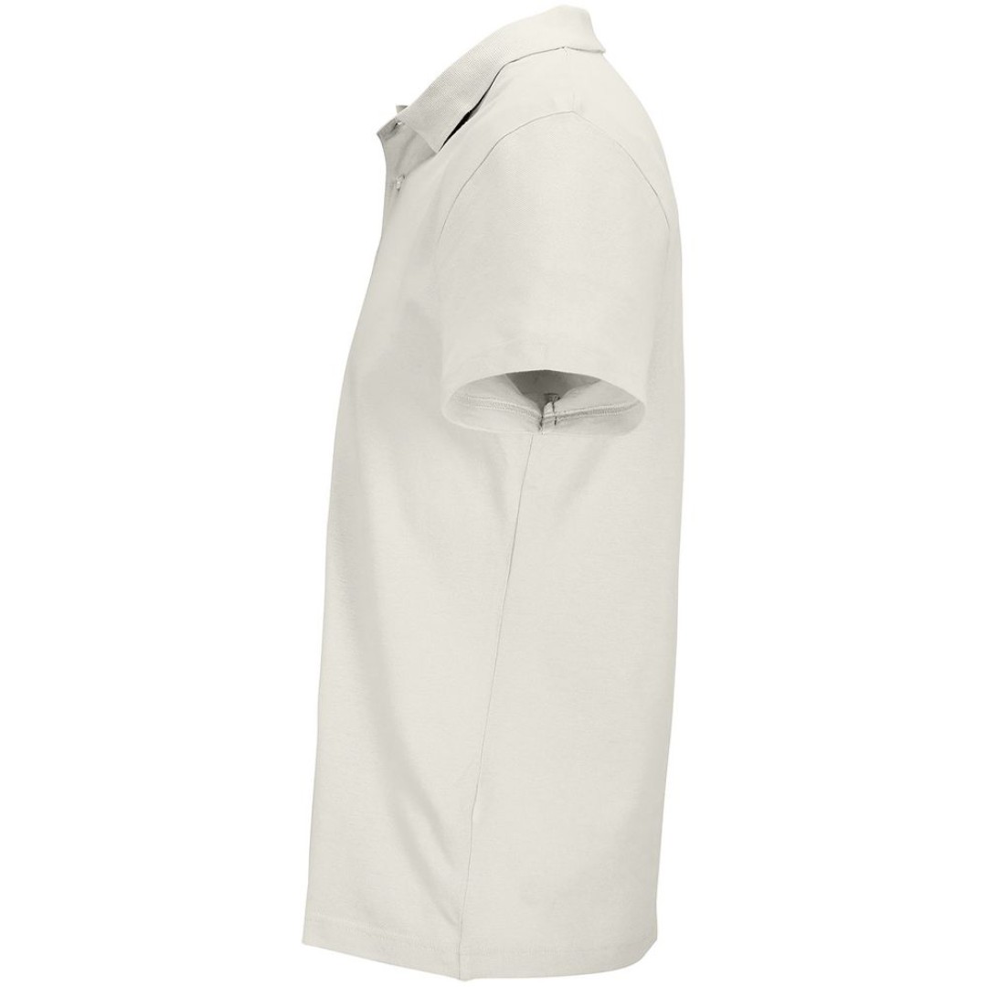 Рубашка поло унисекс Pulse, молочно-белая, размер M