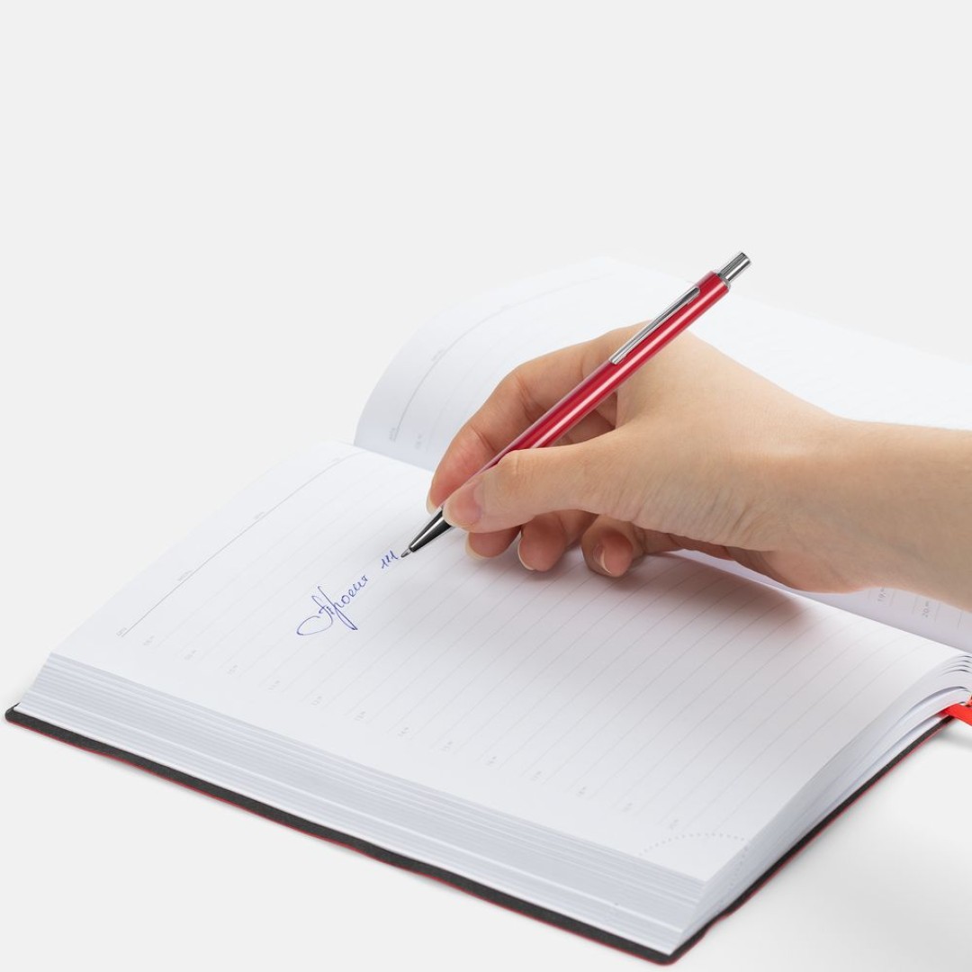 Ручка шариковая Mastermind, красная